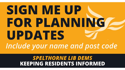 Spelthorne Liberal Democrats Sign Up for Planning Updates