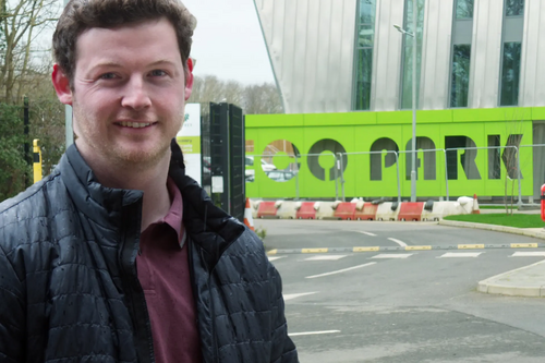 Cllr Tom Fidler at Spelthorne Eco Park