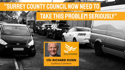 Spelthorne Liberal Democrats Sunbury Pavement Parking