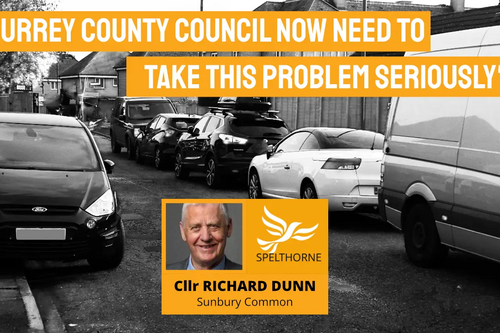 Spelthorne Liberal Democrats Sunbury Pavement Parking