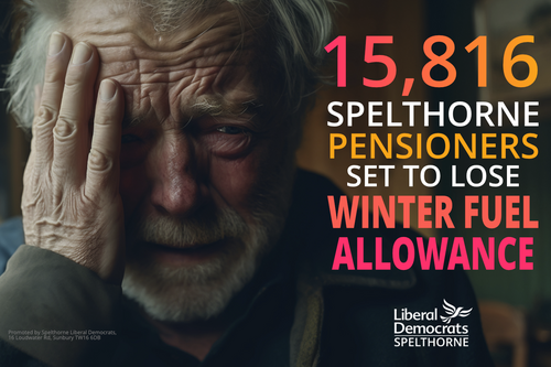 Spelthorne Winter Fuel allowance graphic