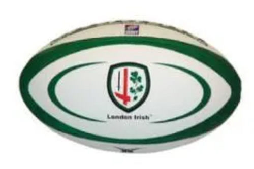 London Irish rugby ball