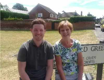 Sandra Dunn and Tom Fidler