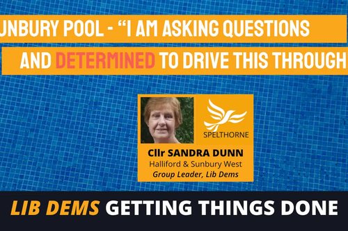 Spelthorne Liberal Democrats Sunbury Pool latest