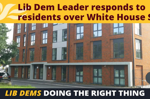 Spelthorne Liberal Democrats White House Site Meeting