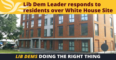 Spelthorne Liberal Democrats White House Site Meeting