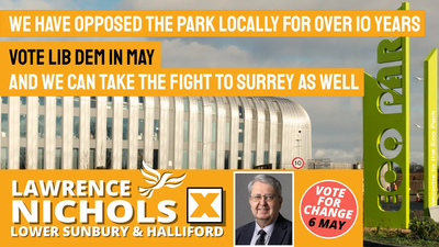 Spelthorne Liberal Democrats Eco Park Review called