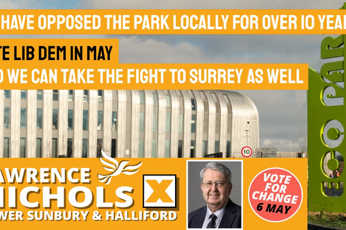 Spelthorne Liberal Democrats Eco Park Review called