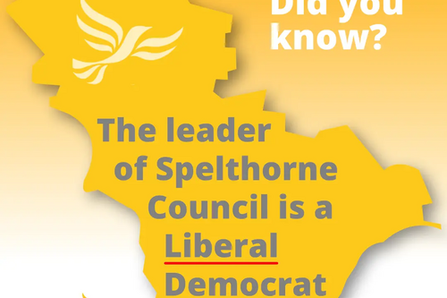 Spelthorne Liberal Democrats  Council Leader is a Lib Dem