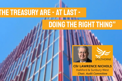 Spelthorne Liberal Democrats Treasury reaction to Council borrowing