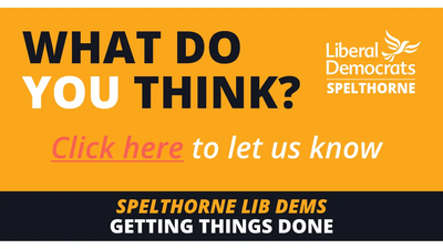 Spelthorne Liberal Democrats Send Us Your Views