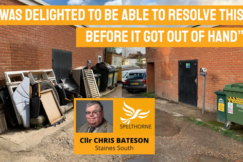 Spelthorne Liberal Democrats Stainash Flytipping